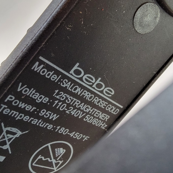 Bebe Salon Rose Gold 1.25 Styler EUC. - Picture 3 of 3